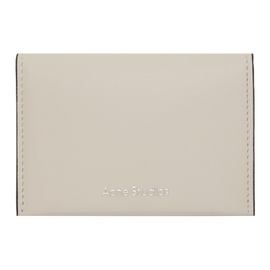 아크네 스튜디오 Acne Studios 오프화이트 Off-White Flap Card Holder 241129M163005