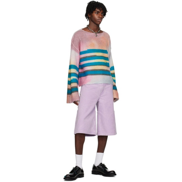 아크네스튜디오 아크네 스튜디오 Acne Studios Multicolor Striped Sweater 232129M201022