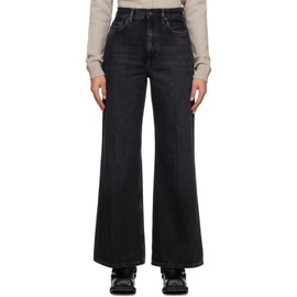 아크네 스튜디오 Acne Studios Black 2022 Vintage Loose Fit Jeans 241129F069021