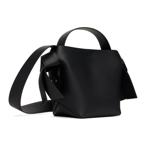 아크네스튜디오 아크네 스튜디오 Acne Studios Black Mini Musubi Shoulder Bag 231129F048017