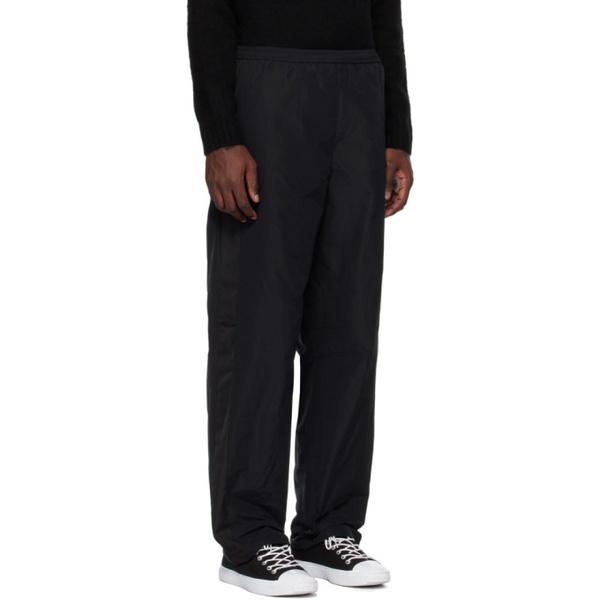 아크네스튜디오 아크네 스튜디오 Acne Studios Black Relaxed-Fit Trousers 231129M191032
