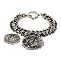 아크네 스튜디오 Acne Studios Silver Alis Bracelet 231129M142003