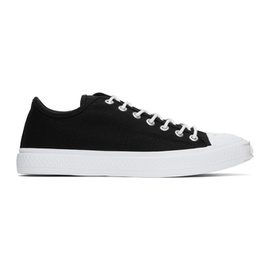아크네 스튜디오 Acne Studios Black & White Canvas Sneakers 231129M237011