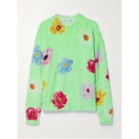 아크네 스튜디오 ACNE STUDIOS Floral-print brushed knitted sweater 790767809