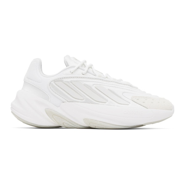 아디다스 아디다스 오리지널 Adidas Originals White Ozelia Sneakers 232751F128038