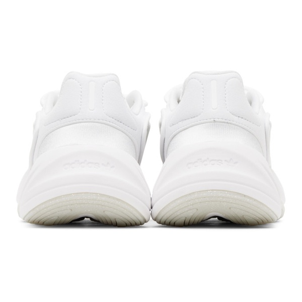 아디다스 아디다스 오리지널 Adidas Originals White Ozelia Sneakers 232751F128038