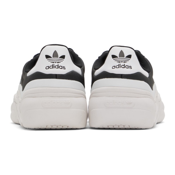 아디다스 아디다스 오리지널 Adidas Originals Black & White Superstar Millencon Sneakers 232751F128042
