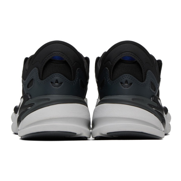 아디다스 아디다스 오리지널 Adidas Originals Black & Gray Ozmorph Sneakers 232751M237052