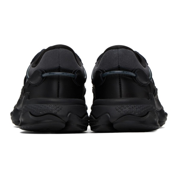 아디다스 아디다스 오리지널 Adidas Originals Black & Gray Ozweego TR Sneakers 232751M237054