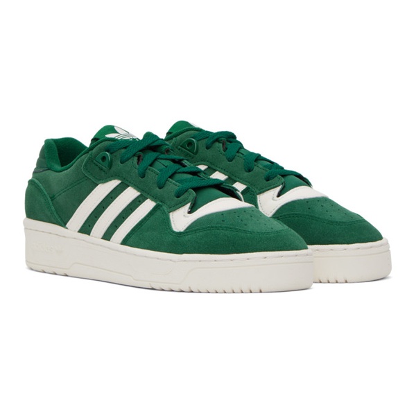 아디다스 아디다스 오리지널 Adidas Originals Green Rivalry Low Sneakers 232751M237071