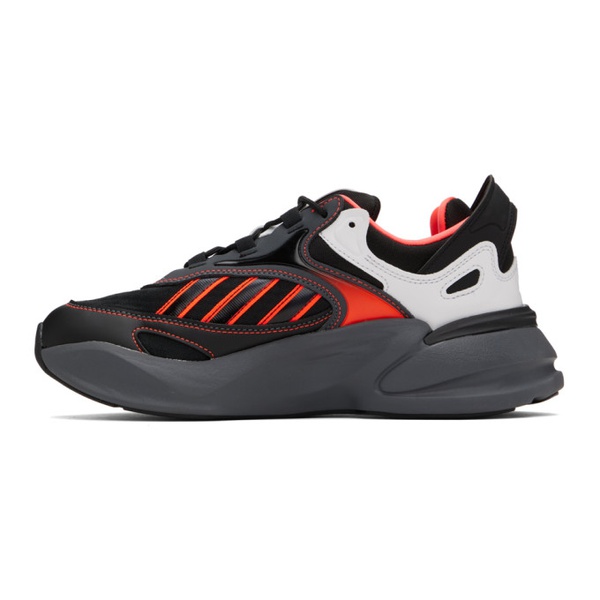 아디다스 아디다스 오리지널 Adidas Originals Black & Red Ozmorph Sneakers 232751M237076