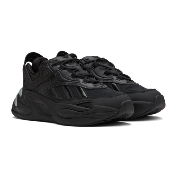 아디다스 아디다스 오리지널 Adidas Originals Black Ozmorph Sneakers 232751M237077