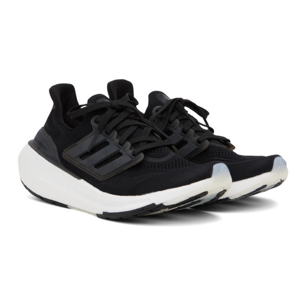 아디다스 아디다스 오리지널 Adidas Originals Black Ultraboost Light Sneakers 231751M237158