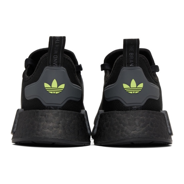 아디다스 아디다스 오리지널 Adidas Originals Black NMD_R1 Sneakers 231751M237073