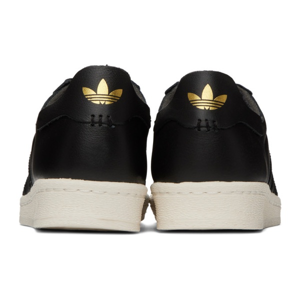 아디다스 아디다스 오리지널 Adidas Originals Black Superstar 82 Sneakers 231751M237004