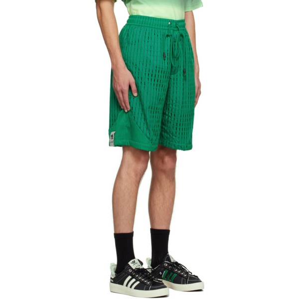 아디다스 송 포 더 뮤트 Song for the Mute Green 아디다스 오리지널 adidas Originals 에디트 Edition Paneled Shorts 241699M193001