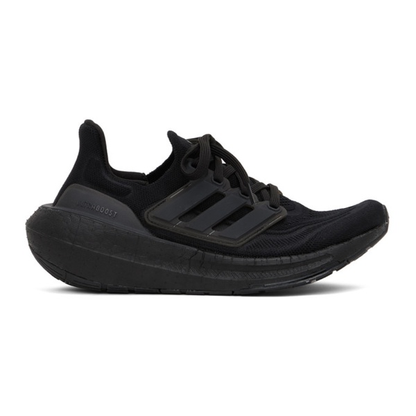아디다스 아디다스 오리지널 Adidas Originals Black Ultraboost Light Sneakers 231751F128077