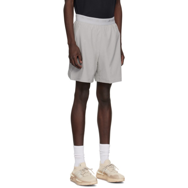아디다스 아디다스 오리지널 Adidas Originals Gray 2-in-1 Shorts 231751M193026