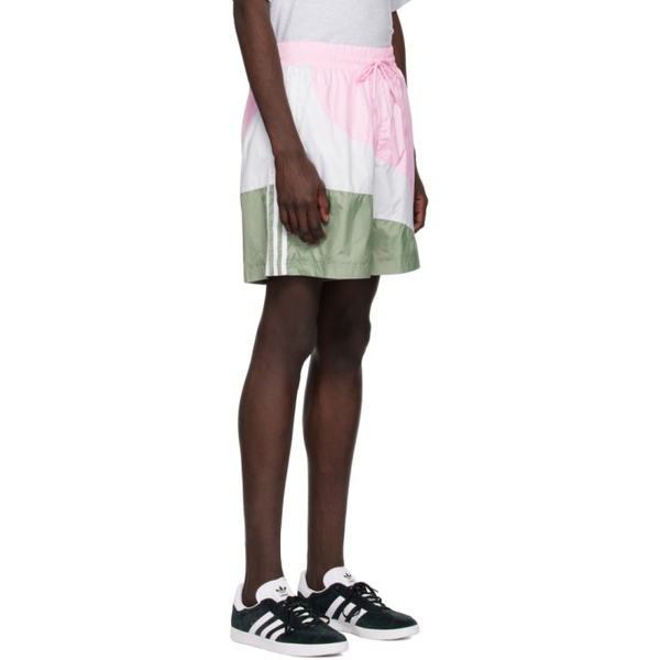 아디다스 아디다스 오리지널 Adidas Originals Multicolor Swirl Shorts 231751M193013