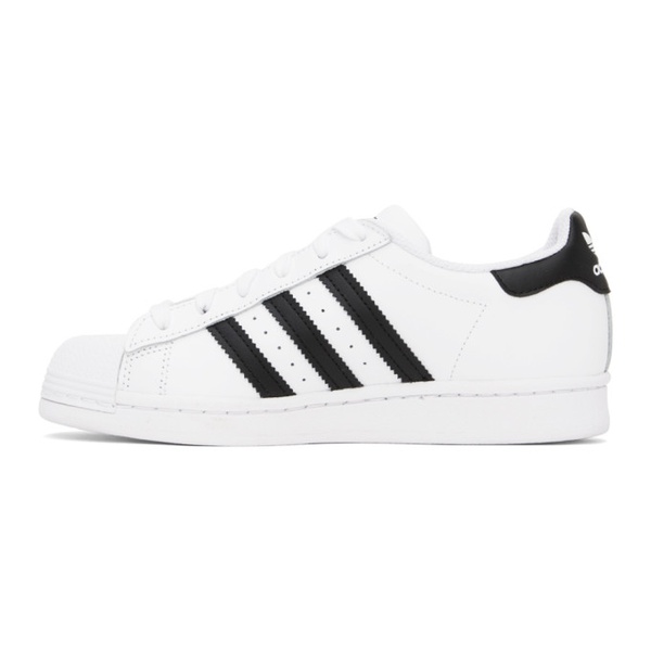 아디다스 아디다스 오리지널 Adidas Originals White Superstar Sneakers 241751F128047
