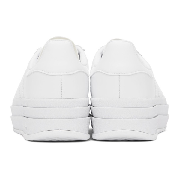 아디다스 아디다스 오리지널 Adidas Originals White Gazelle Bold Sneakers 241751F128053