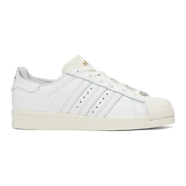 아디다스 오리지널 Adidas Originals White & Beige Superstar 82 Sneakers 231751M237002