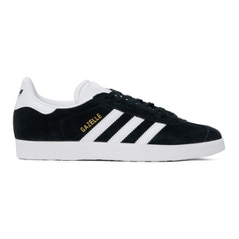 아디다스 오리지널 Adidas Originals Black & White Gazelle Sneakers 241751M237053