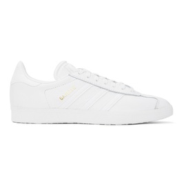 아디다스 오리지널 Adidas Originals White Gazelle Sneakers 241751M237063