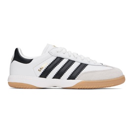 아디다스 오리지널 Adidas Originals White Samba MN Sneakers 241751F128089