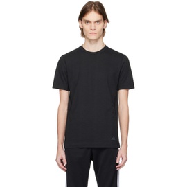 아디다스 오리지널 Adidas Originals Black Yoga Training T-Shirt 231751M213033