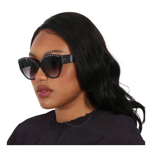  Alaia Azzedine Gray Gradient Cat Eye Ladies Sunglasses AA0025S-002 52