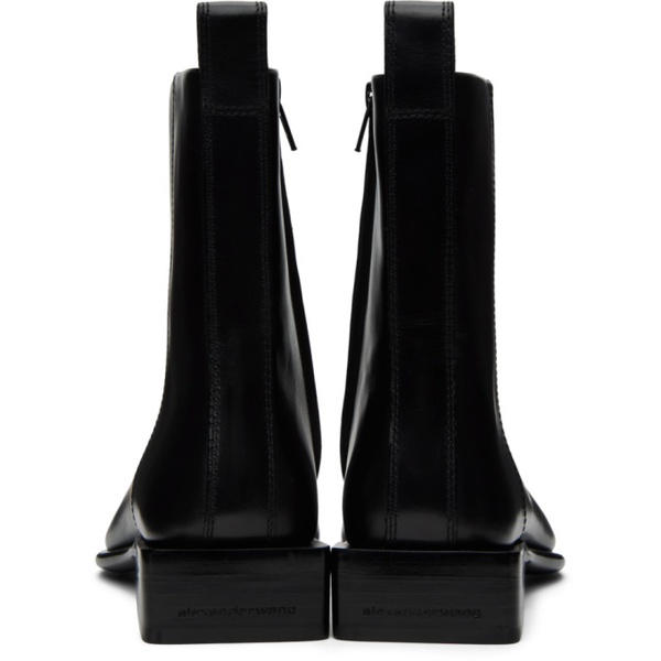알렉산더왕 알렉산더 왕 Alexander Wang Black Throttle Leather Boots 241187M228000