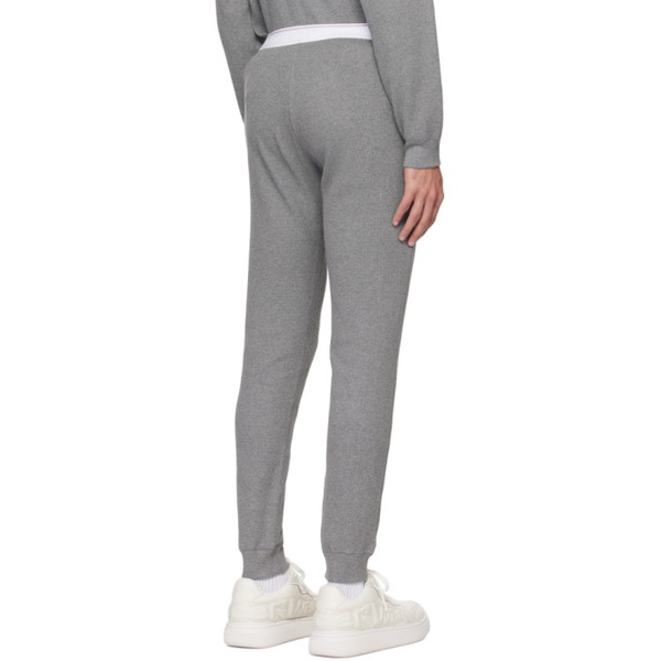 알렉산더왕 알렉산더 왕 Alexander Wang Gray Two-Pocket Sweatpants 241187M190006