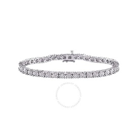 A모우 MOUR 1/4 CT TW Diamond Tennis Bracelet In Sterling Silver JMS003285