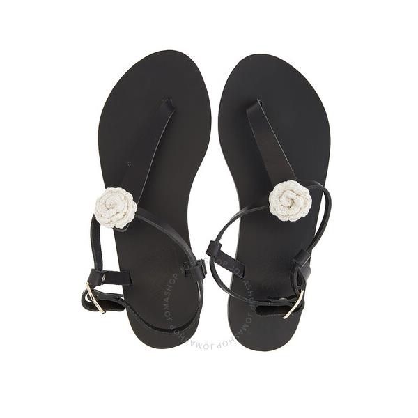  에인션트 그릭 샌들 Ancient Greek Sandals Ladies Lito Leather T-Strap Sandals 10370-1101-00644