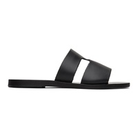 에인션트 그릭 샌들 Ancient Greek Sandals Black Apteros Sandals 241674F124061