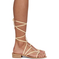 에인션트 그릭 샌들 Ancient Greek Sandals 오프화이트 Off-White Hara Heeled Sandals 241674F125010