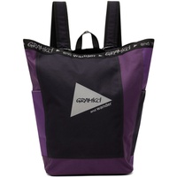 앤드원더 And wander Purple 그라미치 Gramicci 에디트 Edition Multi Patchwork 2Way Backpack 242817M166001