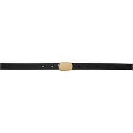 Andersons Black Grained Leather Belt 241176F001004