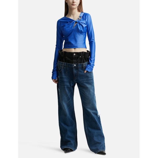  앤더슨벨 Andersson Bell Celina String Double Waist Jeans 913089
