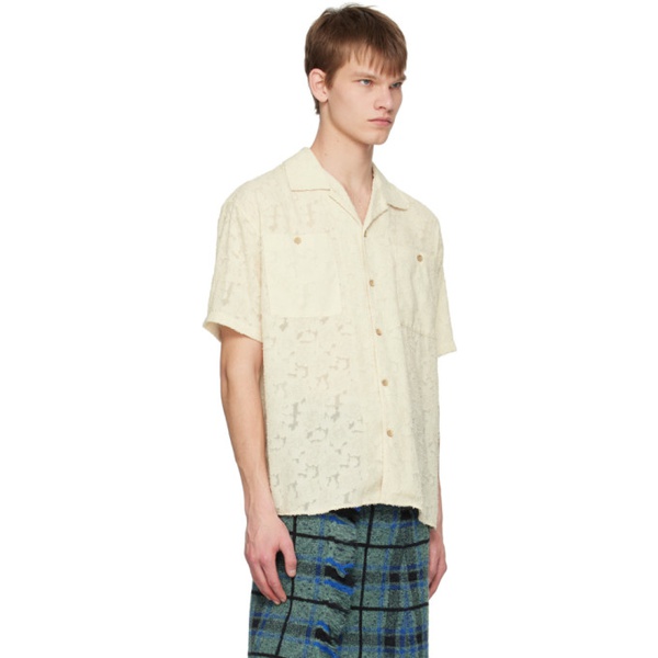  앤더슨벨 Andersson Bell Beige Bali Shirt 231375M192000