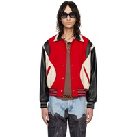 앤더슨벨 Andersson Bell Red Robyn Leather Jacket 241375M175000