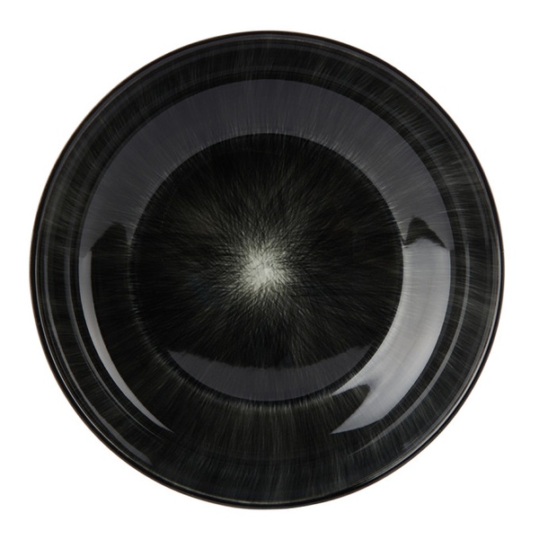  앤드윌 미스터 Ann Demeulemeester Black & 오프화이트 Off-White Serax 에디트 Edition Small DEE High Plate Set 221378M611007