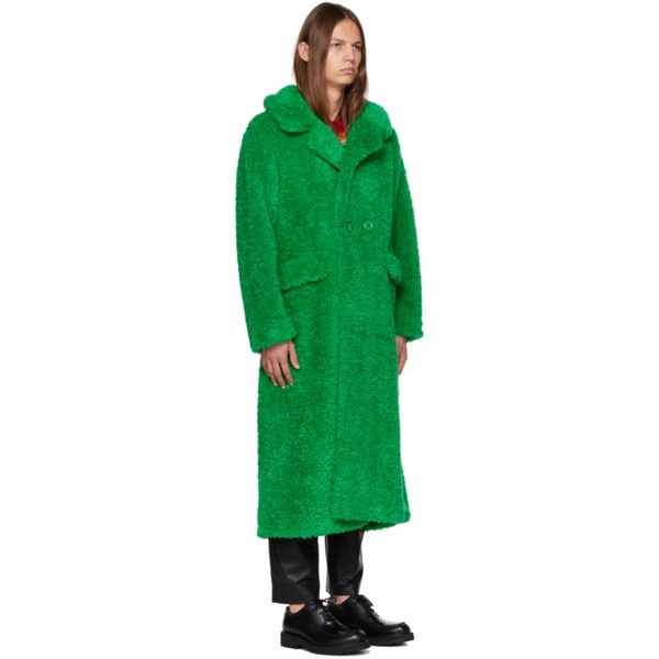  안나수이 Anna Sui SSENSE Exclusive Green Coat 232894M176000