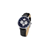 Arbutus MEN'S Automatic Genuine Leather Blue Dial Watch AR914SUB
