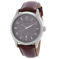 Armand Nicolet MEN'S M02-4 Leather Grey Dial Watch A840AAA-GR-P140MR2