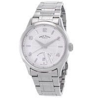 Armand Nicolet MEN'S M02 Stainless Steel White Guilloche Dial Watch A840AAA-AG-M9742