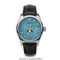Armand Nicolet MEN'S Mh2 Leather Blue Dial Watch A640L-TF-P840NR2