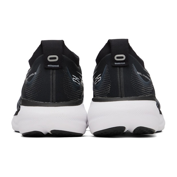  Asics Black & Silver Gel-Nimbus 25 Sneakers 232092F128044