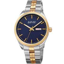 August Steiner MEN'S Stainless Steel Blue Dial Watch AS8271TTG